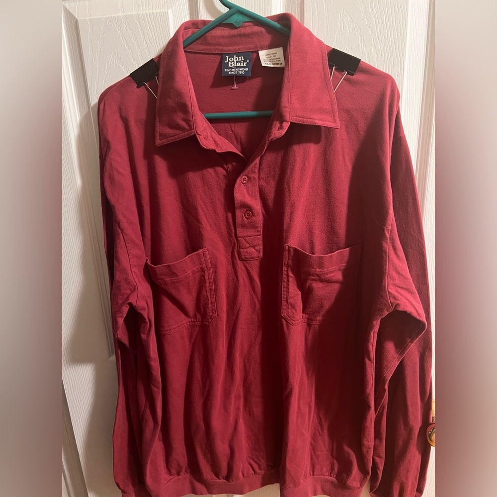 John Blair red top XLG